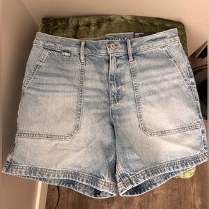 American Eagle Outfitters Light Blue Denim Shorts